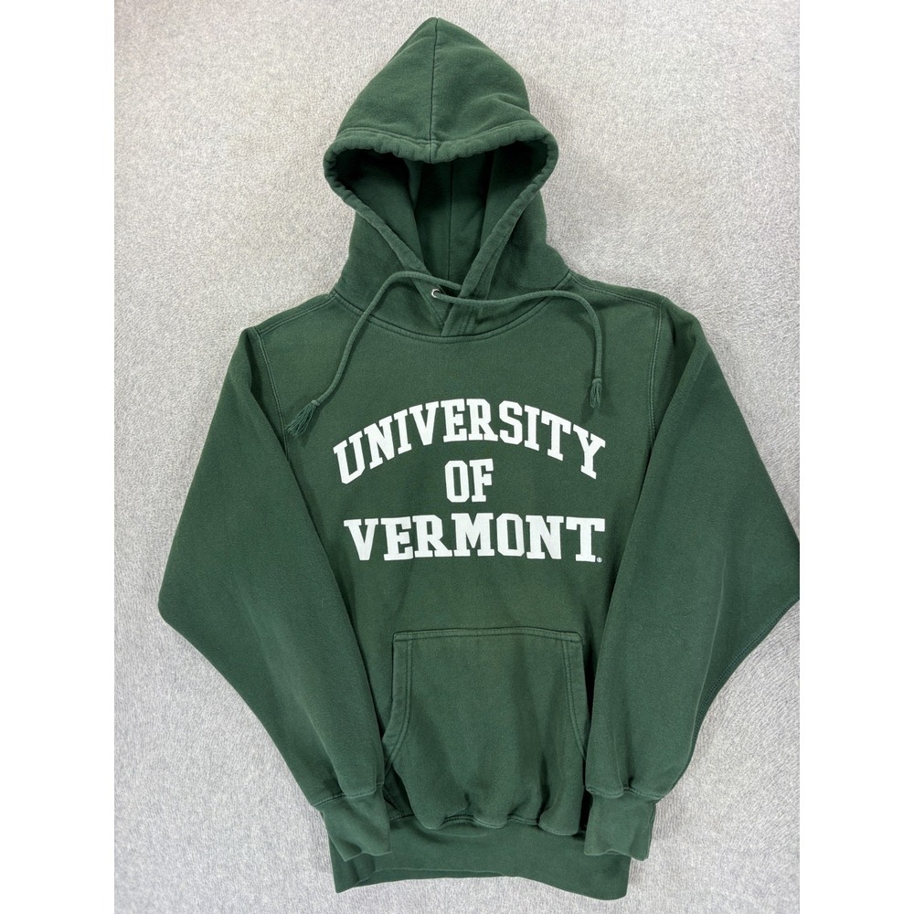 Unversity Of Vermont Catamounts ProWeave Vintage Hoodie Sweatshirt (Men's Small)